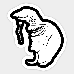 Meme - Forever Alone Sticker